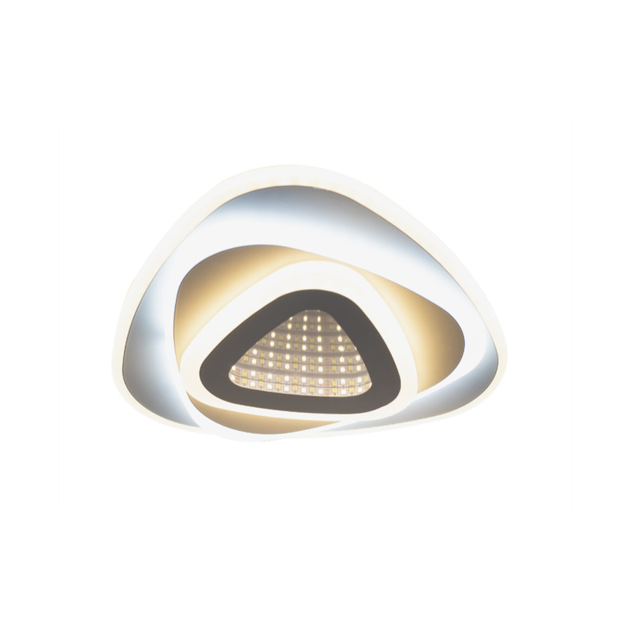Żyrandol LED NEXA Triangle 3D 36W, biały, zimne/ciepłe/neutralne światło