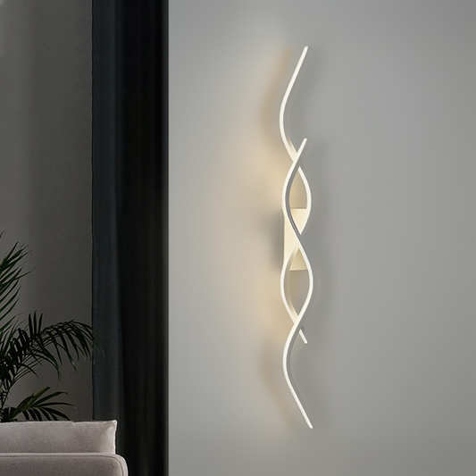 Elliana LED Kinkiet 18W Czarny Biały 