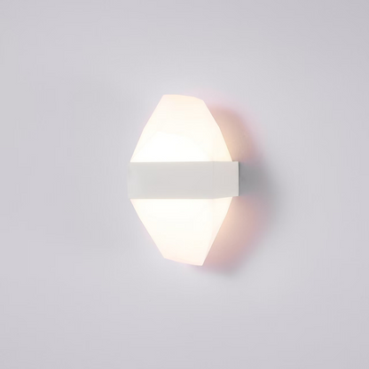 Lampa ścienna zewnętrzna LED Kennedy 12W czarno-biała