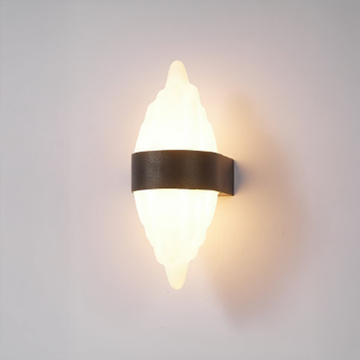 Lampa ścienna zewnętrzna LED Kennedy 12W czarno-biała