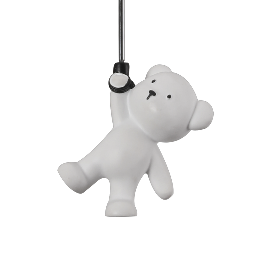 Żyrandol LED URSULETI CP210 Kula 15cm, Wys. 47cm, 1xE27, Zwieszany, Metal i Akryl