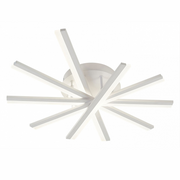 Żyrandol LED z pilotem ZOE, 67W, światło zimne/ciepłe/neutralne, możliwość przyciemniania, biały