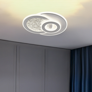 LED Kompacic 34W, 3 kółka, zimno/gorące/neutralne światło, białe