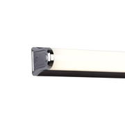 Kinkiet LED do łazienki, GARDA, 16W, liniowy, światło neutralne, czarny
