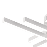 Żyrandol LED GIO, 82W, światło zimne/ciepłe/neutralne, biały