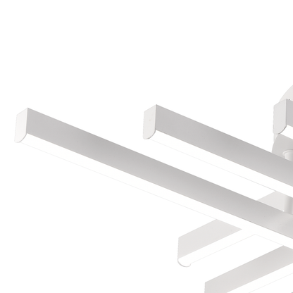 Żyrandol LED GIO, 82W, światło zimne/ciepłe/neutralne, biały