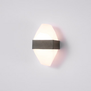 Lampa ścienna zewnętrzna LED Kennedy 12W czarno-biała