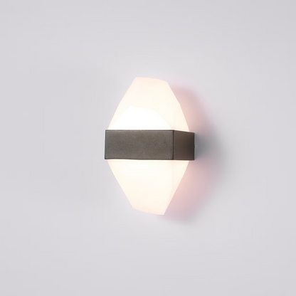 Lampa ścienna zewnętrzna LED Kennedy 12W czarno-biała
