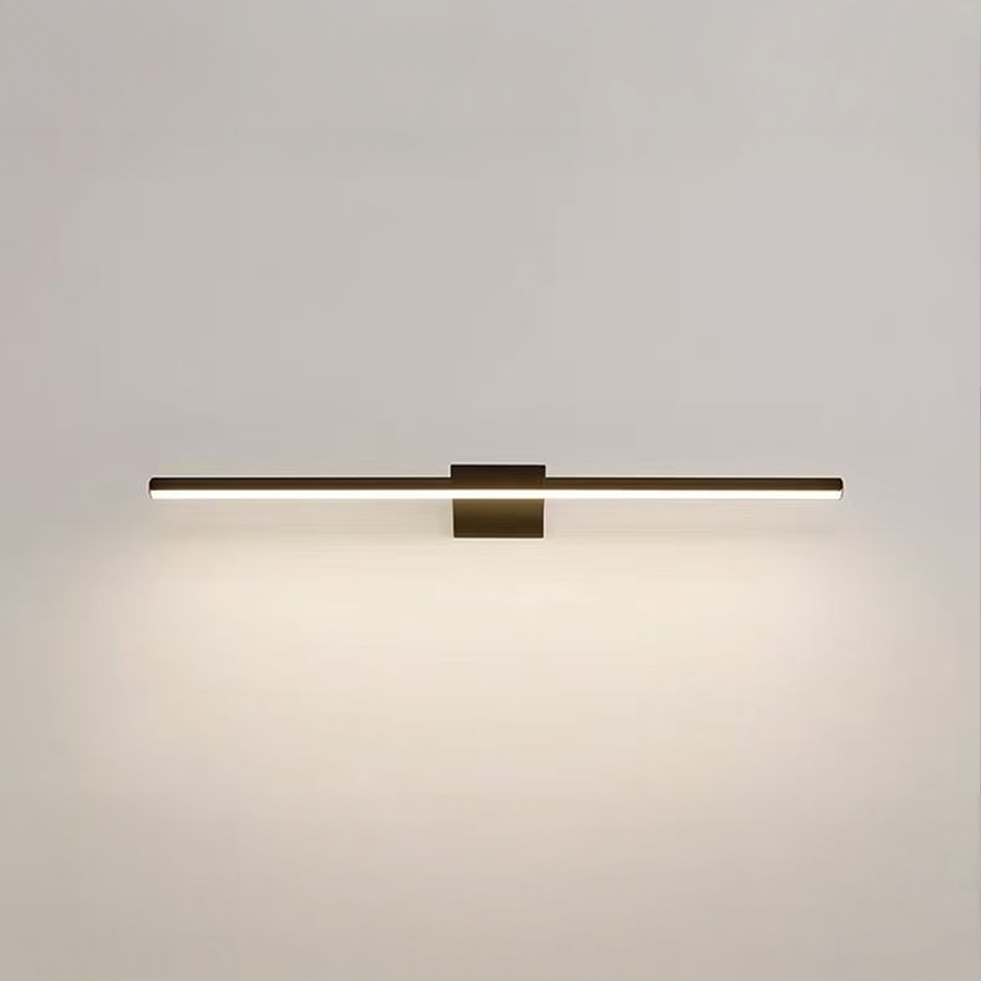 Żyrandol LED Raffaela 19W 3000K, 4000K, 6000K, akrylowy 80cm czarny
