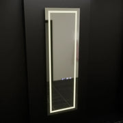 Lustro LED prostokątne 45x140cm Giulia Radar Sensor Marcello Defog System Zegar i termometr Ściemnialny 
