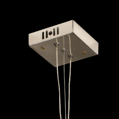 Żyrandol Kryształowy CC6705/500CR 9x E14, średnica 49cm, błyszczący chrom, regulowana wysokość