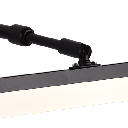 Kinkiet łazienkowy LED MALAWI, 10 W, liniowy, światło neutralne, czarny
