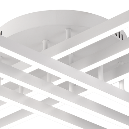 Żyrandol LED GIO, 82W, światło zimne/ciepłe/neutralne, biały