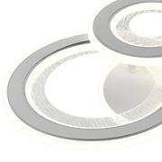 LED Square 36 W, 3 kółka, zimno/gorące/neutralne światło, białe