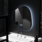 Lustro LED Organic 60x60cm - Duna Touch Dimmable Defog System 