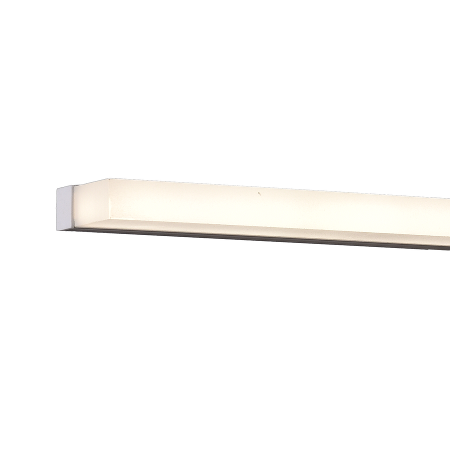 Kinkiet łazienkowy LED COMO, 12 W, liniowy, światło neutralne, czarny