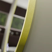 Okrągłe lustro LED, 70 cm, Glanz Touch, system przeciwmgielny, ściemnialne