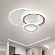 LED LED Nyxora 45W, 3 kółka, zimno/gorące/neutralne światło, czarne