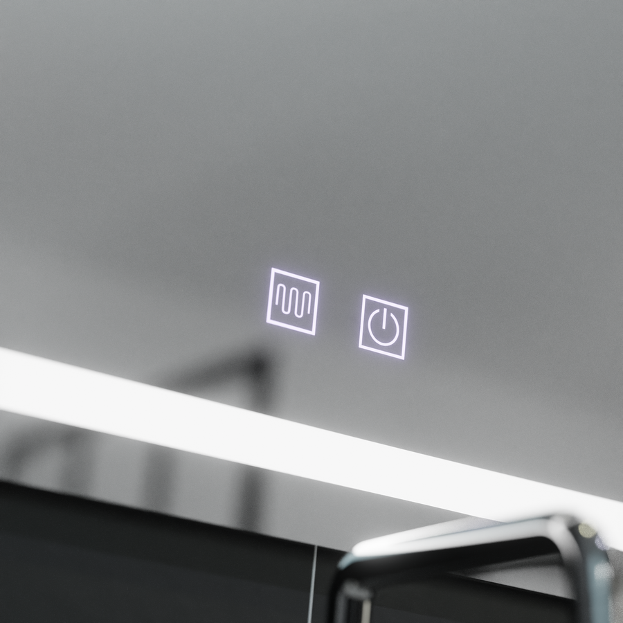 Lustro Arcata LED 60x80cm - System przeciwmgielny Arco Touch ze ściemniaczem 