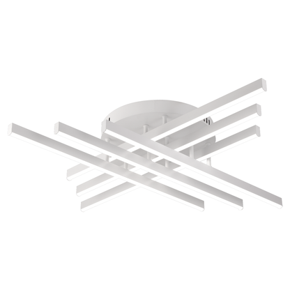 Żyrandol LED GIO, 82W, światło zimne/ciepłe/neutralne, biały