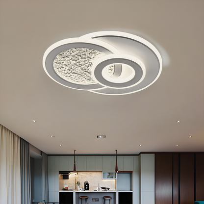 LED Kompacic 34W, 3 kółka, zimno/gorące/neutralne światło, białe