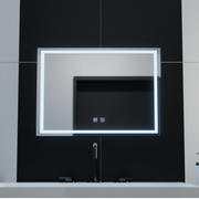 Lustro prostokątne LED 70x50cm Touch Umbria Defog System 
