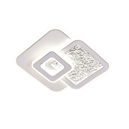 LED Kompacic 36 W, 3 kwadraty, zimno/gorące/neutralne światło, białe
