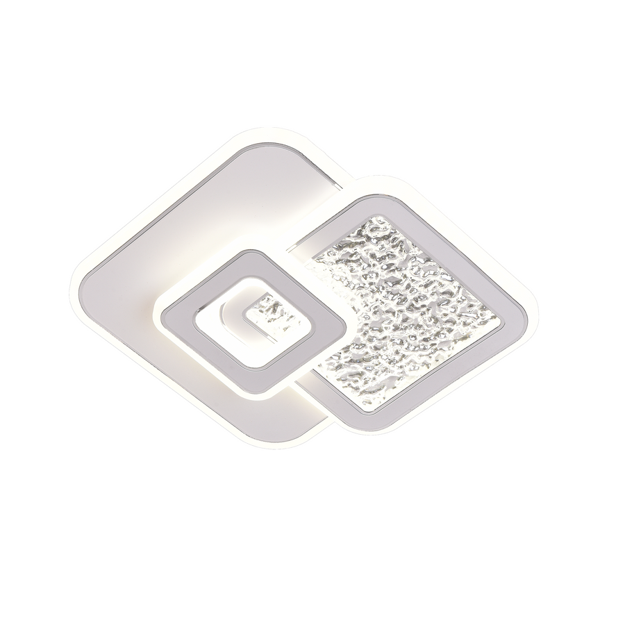 LED Kompacic 36 W, 3 kwadraty, zimno/gorące/neutralne światło, białe