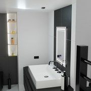 Lustro prostokątne LED 50x70cm Touch Koven Defog System