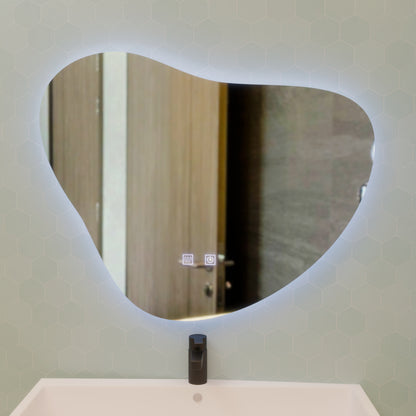 Lustro Avonita Touch LED z systemem przeciwmgielnym 87X70cm