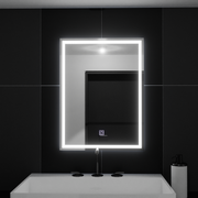 Lustro prostokątne LED 50x70cm RAMA Basic Touch 