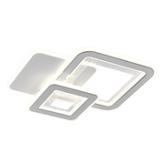LED Square 34W, 3 kwadraty, zimno/gorące/neutralne światło, białe
