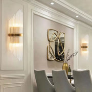 Lampa Cristal Ezequiel 2x E14 Złota