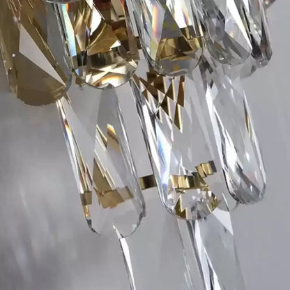 Lampa Cristal Lorena 2x E27 Złota 