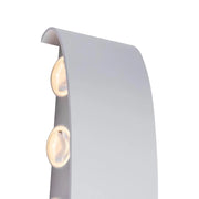 Fantas Lampa ścienna LED do wewnątrz/na zewnątrz, 10 źródeł światła x 1 W, IP65, biała, 3000 K