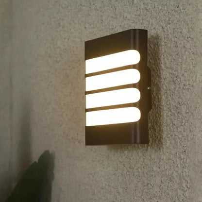 Raisa Lampa ścienna zewnętrzna, 20 W, 6000 K, czarna
