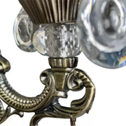 Lampa ścienna SANSSOUCI, 1x E14, antyczny brąz