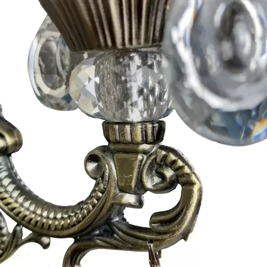 Lampa ścienna SANSSOUCI, 1x E14, antyczny brąz