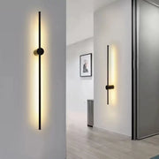 Angelique LED Kinkiet 24W Czarny Biały