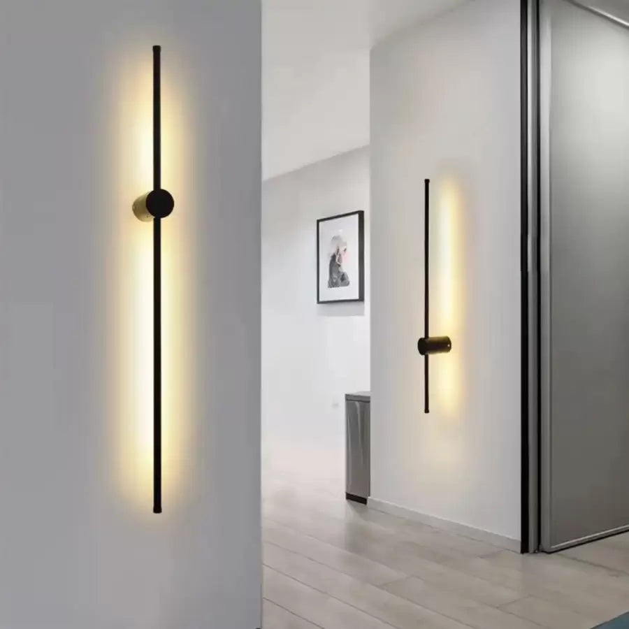 Angelique LED Kinkiet 24W Czarny Biały
