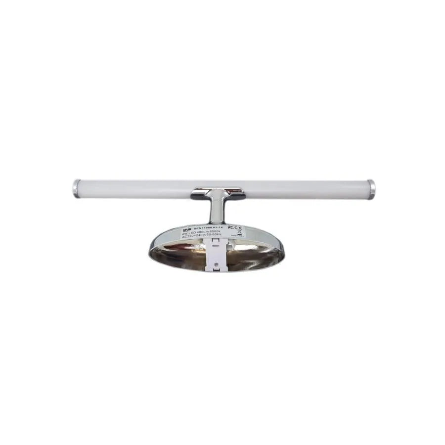 Lampa ścienna łazienkowa LED Dema 6W 6500K IP44 srebrna 
