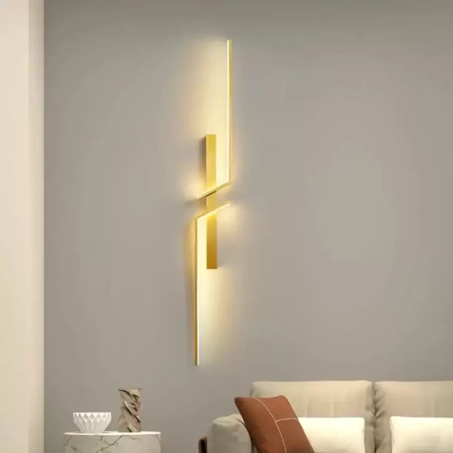 Lampa ścienna LED Bishop 22W złota