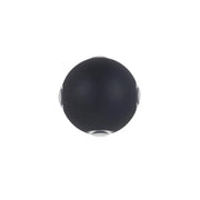 Abdera 4W IP65 Zewnętrzna lampa ścienna LED czarna
