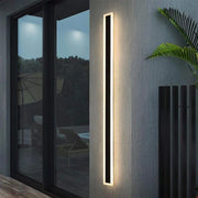 Indira 24W IP65 Zewnętrzna lampa ścienna LED czarna