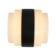 Kinkiet LED MONT BLANC, 12W, ciepłe światło, czarny