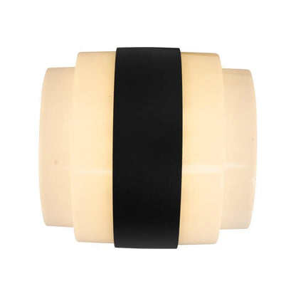 Kinkiet LED MONT BLANC, 12W, ciepłe światło, czarny