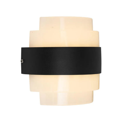 Kinkiet LED MONT BLANC, 12W, ciepłe światło, czarny