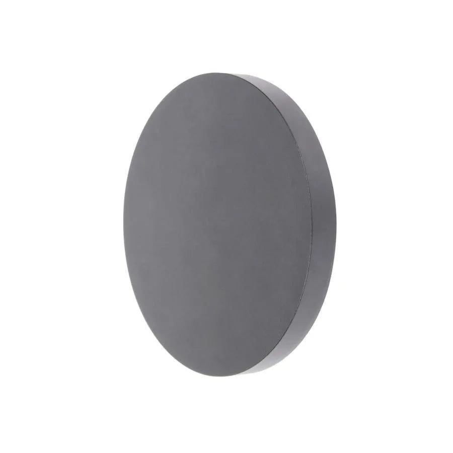 Molan 12W 6000K IP65 Szara lampa ścienna LED zewnętrzna