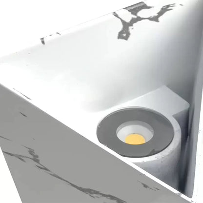 Eden Zewnętrzna lampa ścienna LED 10W biała
