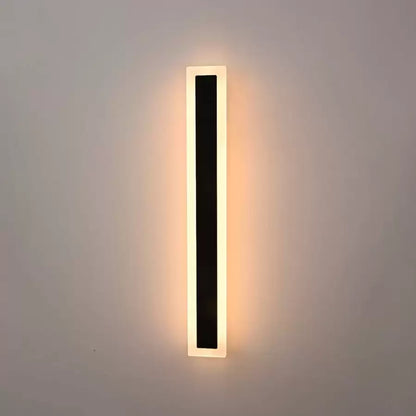 Marcus 24W Zewnętrzna lampa ścienna LED Czarno-biała